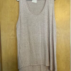 Bobbie Brooks Heathered Beige Tank Top